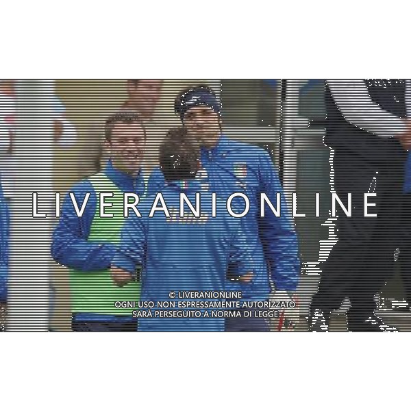 Allenamento Nazionale Italiana Baden - 05.06.2008 Nella Foto:BFFON SCHERZA CON CASSANO /Ph.Vitez-Ag. Aldo Liverani