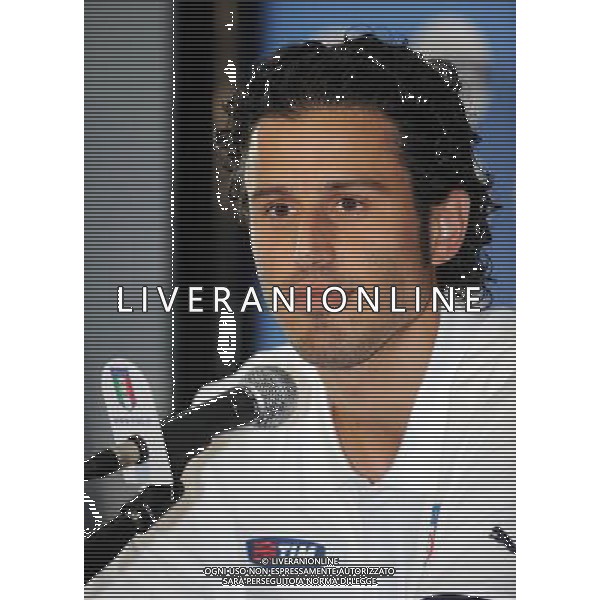 Conferenza Stampa Materazzi-Pirlo-Grosso Baden - 06.06.2008 Nella Foto:GROSSO FABIO /Ph.Vitez-Ag. Aldo Liverani