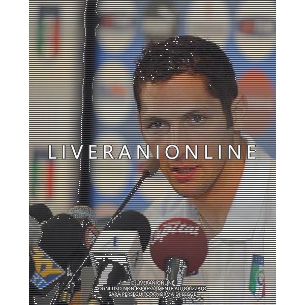 Conferenza Stampa Materazzi-Pirlo-Grosso Baden - 06.06.2008 Nella Foto:MATERAZZI MARCO /Ph.Vitez-Ag. Aldo Liverani