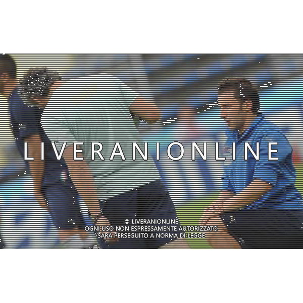 Allenamento Nazionae Italiana Baden - 06.06.2008 Nella Foto:DEL PIERO-DONADONI /Ph.Vitez-Ag. Aldo Liverani