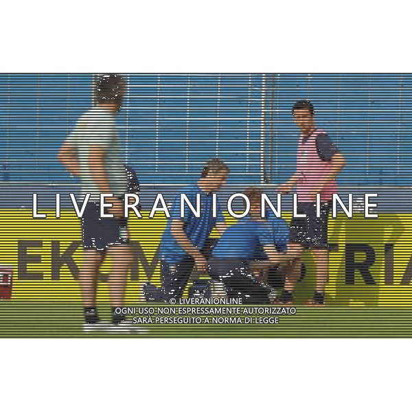 Allenamento Nazionae Italiana Baden - 06.06.2008 Nella Foto:INFORTUNIO PANUCC /Ph.Vitez-Ag. Aldo Liverani