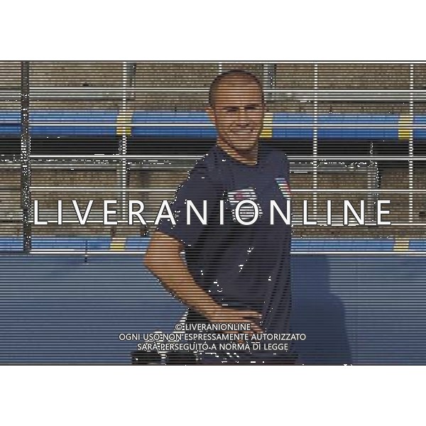 Allenamento Nazionae Italiana Baden - 06.06.2008 Nella Foto:CANNAVARO OSSERVA L\'ALLENAMENTO /Ph.Vitez-Ag. Aldo Liverani