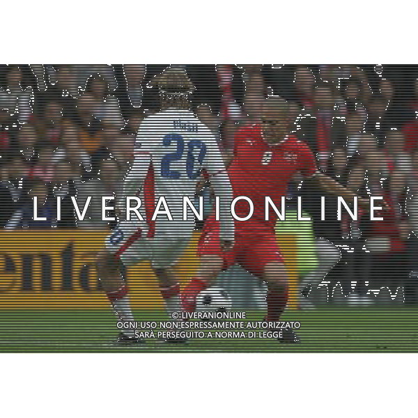 Svizzera - Repubblica Ceca - Europei 2008 nella foto inler e plasil ph luzzani/Ag. Aldo Liverani sas