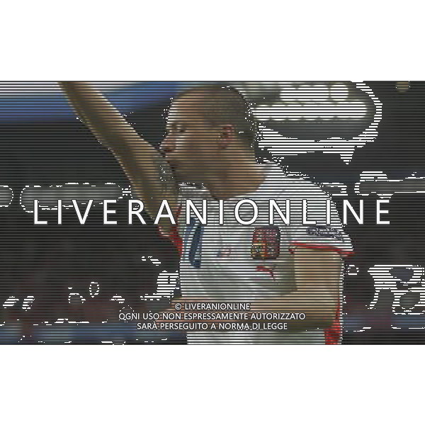 Basilea 07-06-2008 Campionati europei calcio EURO 2008 svizzera-rep. ceca 0:1 nella foto esultanza vaclav sverkos dopo il gol ph marco luzzani/ag aldo liverani s.a.s.