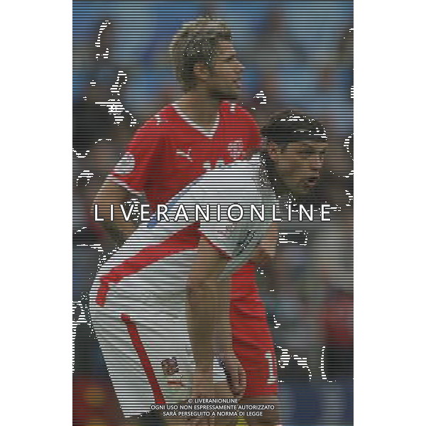Basilea 07-06-2008 Campionati europei calcio EURO 2008 svizzera-rep. ceca 0:1 nella foto tomas ujfalusi e valon behrami ph marco luzzani/ag aldo liverani s.a.s.