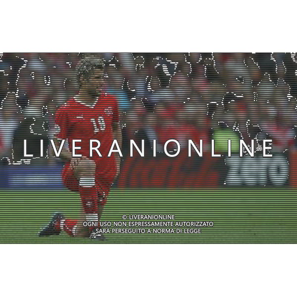 Basilea 07-06-2008 Campionati europei calcio EURO 2008 svizzera-rep. ceca 0:1 nella foto valon behrami ph marco luzzani/ag aldo liverani s.a.s.