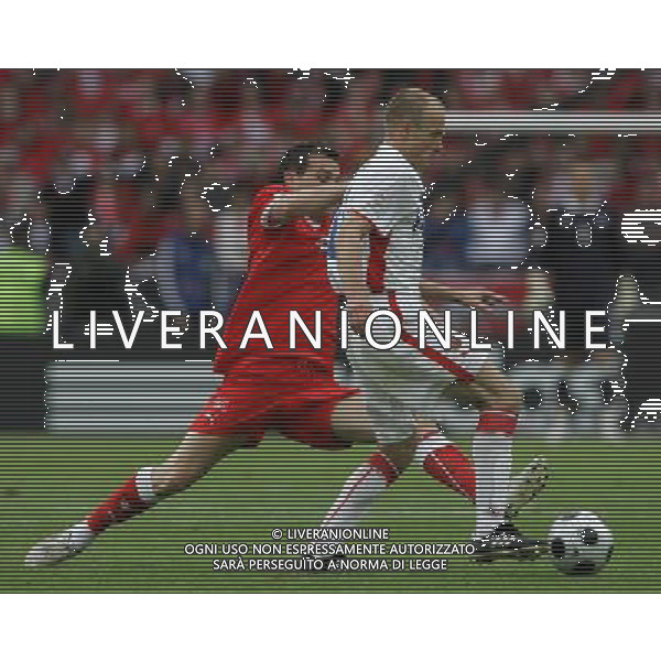 Basilea 07-06-2008 Campionati europei calcio EURO 2008 svizzera-rep. ceca 0:1 nella foto alexander frey e david jarolim ph marco luzzani/ag aldo liverani s.a.s.