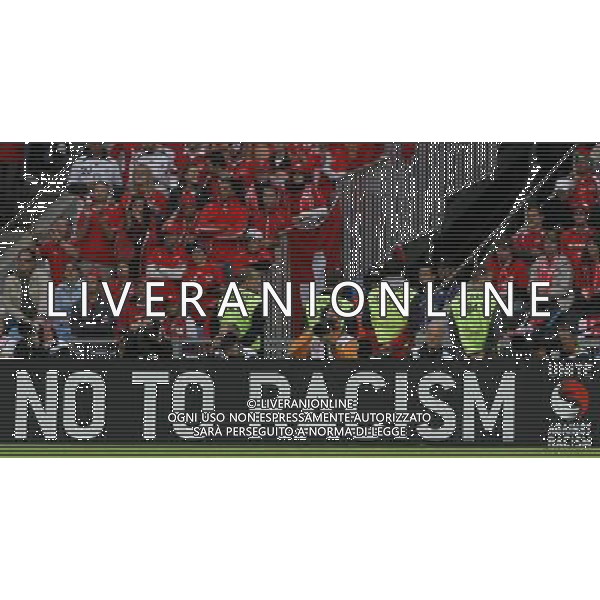 Basilea 07-06-2008 Campionati europei calcio EURO 2008 svizzera-rep. ceca 0:1 nella foto cartellone dell\' UEFA contro il razzismo ph marco luzzani/ag aldo liverani s.a.s.