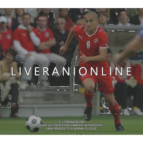 Basilea 07-06-2008 Campionati europei calcio EURO 2008 svizzera-rep. ceca 0:1 nella foto gokhan inler ph marco luzzani/ag aldo liverani s.a.s.