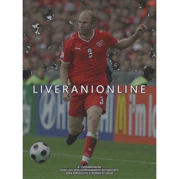 Basilea 07-06-2008 Campionati europei calcio EURO 2008 svizzera-rep. ceca 0:1 nella foto ludovic magnin ph marco luzzani/ag aldo liverani s.a.s.