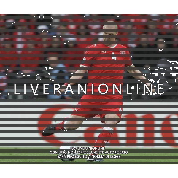 Basilea 07-06-2008 Campionati europei calcio EURO 2008 svizzera-rep. ceca 0:1 nella foto philippe senderos ph marco luzzani/ag aldo liverani s.a.s.