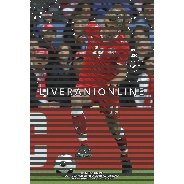 Basilea 07-06-2008 Campionati europei calcio EURO 2008 svizzera-rep. ceca 0:1 nella foto valon behrami ph marco luzzani/ag aldo liverani s.a.s.