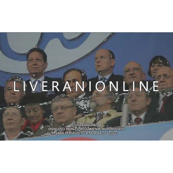 Basilea 07-06-2008 Campionati europei calcio EURO 2008 svizzera-rep. ceca 0:1 nella foto michel platini in tribuna ph marco luzzani/ag aldo liverani s.a.s.