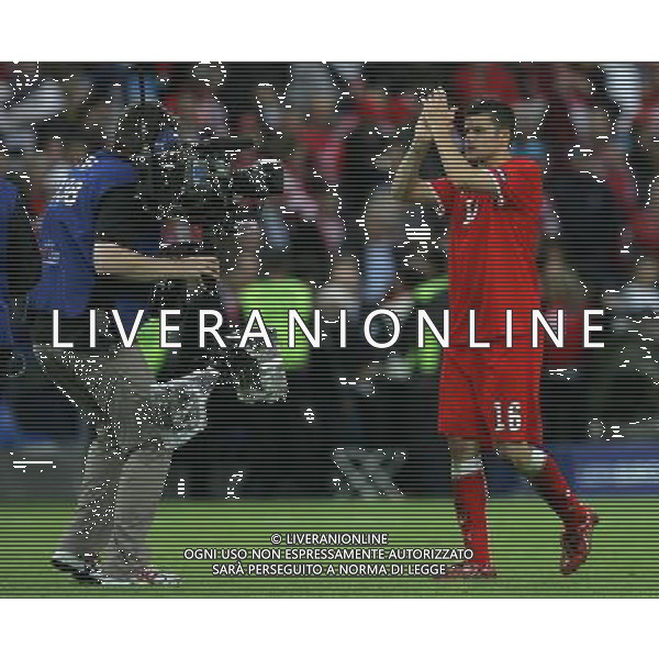 Basilea 07-06-2008 Campionati europei calcio EURO 2008 svizzera-rep. ceca 0:1 nella foto delusione a fine partita di tranquillo barnetta ph marco luzzani/ag aldo liverani s.a.s.