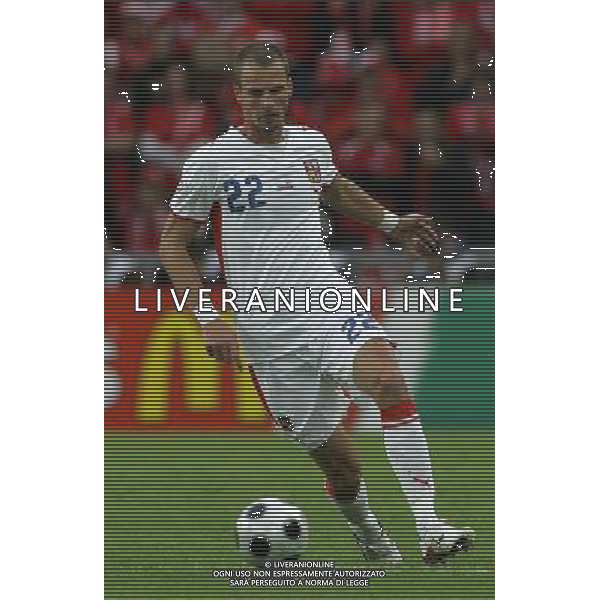 Basilea 07-06-2008 Campionati europei calcio EURO 2008 svizzera-rep. ceca 0:1 nella foto david rozehnal ph marco luzzani/ag aldo liverani s.a.s.