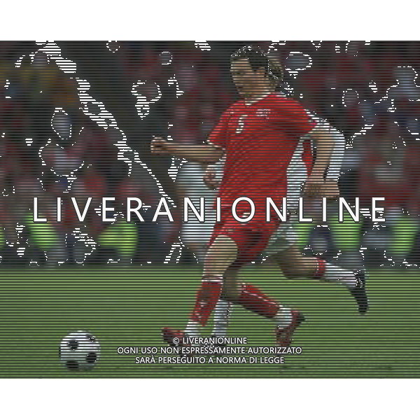 Basilea 07-06-2008 Campionati europei calcio EURO 2008 svizzera-rep. ceca 0:1 nella foto stephan lichtsteiner ph marco luzzani/ag aldo liverani s.a.s.