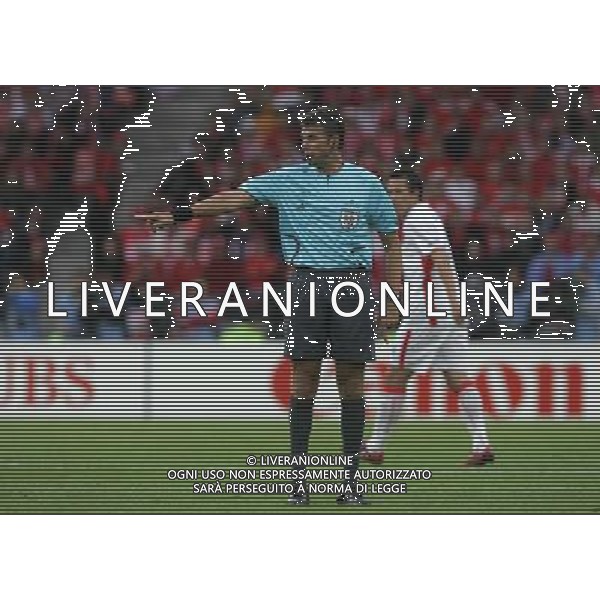 Basilea 07-06-2008 Campionati europei calcio EURO 2008 svizzera-rep. ceca 0:1 nella foto arbitro roberto rosetti ph marco luzzani/ag aldo liverani s.a.s.