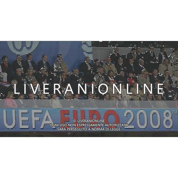Basilea 07-06-2008 Campionati europei calcio EURO 2008 svizzera-rep. ceca 0:1 nella foto tribuna autorita\' ph marco luzzani/ag aldo liverani s.a.s.