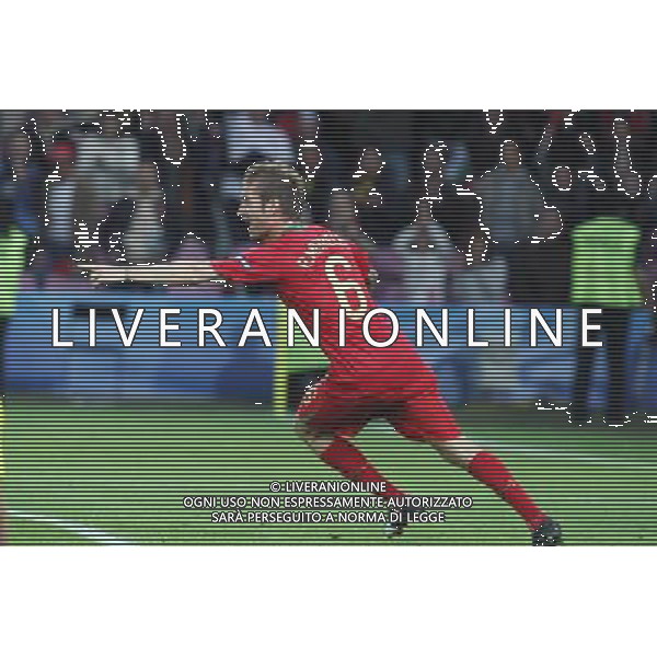 esultanza dopo il gol di Raul MEIRELES - 07.06.2008 - Portogallo - Turchia - Europei 2008 Photo: Manuel Blondeau / Icon Sport / Ag. Aldo Liverani Sas - ITALY ONLY - EDITORIAL USE ONLY - *** Local Caption ***