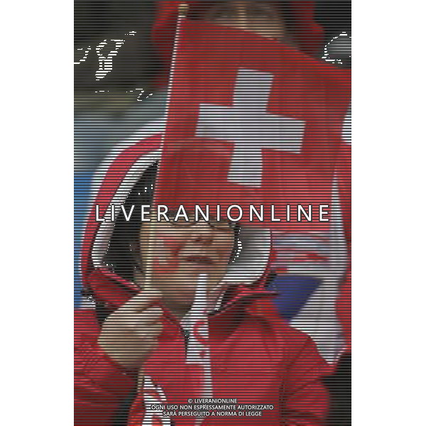 Basilea 07-06-2008 Campionati europei calcio EURO 2008 svizzera-rep. ceca 0:1 nella foto tifo svizzera ph marco luzzani/ag aldo liverani s.a.s.