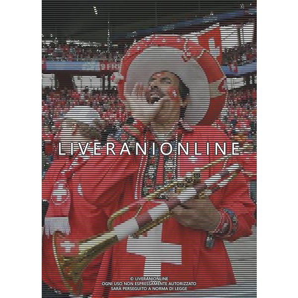 Basilea 07-06-2008 Campionati europei calcio EURO 2008 svizzera-rep. ceca 0:1 nella foto tifo svizzera ph marco luzzani/ag aldo liverani s.a.s.