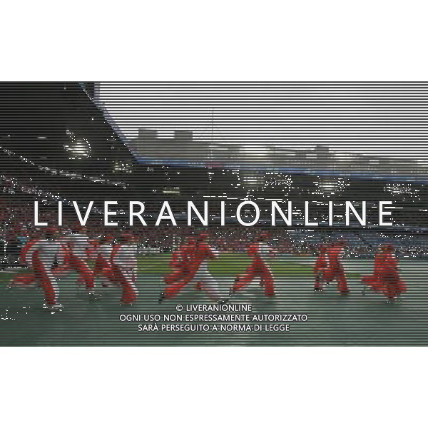 Basilea 07-06-2008 Campionati europei calcio EURO 2008 svizzera-rep. ceca 0:1 nella foto un momento della cerimonia di apertura di EURO2008 ph marco luzzani/ag aldo liverani s.a.s.