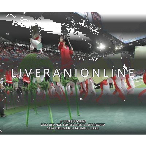 Basilea 07-06-2008 Campionati europei calcio EURO 2008 svizzera-rep. ceca 0:1 nella foto un momento della cerimonia di apertura di EURO2008 ph marco luzzani/ag aldo liverani s.a.s.