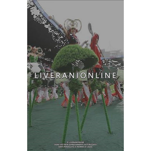 Basilea 07-06-2008 Campionati europei calcio EURO 2008 svizzera-rep. ceca 0:1 nella foto un momento della cerimonia di apertura di EURO2008 ph marco luzzani/ag aldo liverani s.a.s.