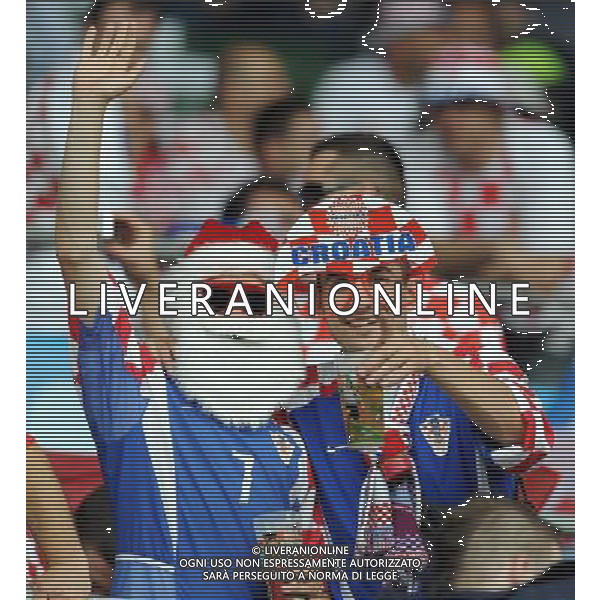 UEFA EURO 2008 Gruppo B M03 Vienna - 08.06.2008 Austria-Croazia Nella Foto:TIFOSI CROAZIA /Ph.Vitez-Ag. Aldo Liverani