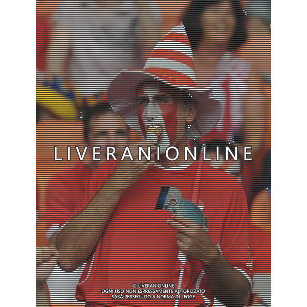 UEFA EURO 2008 Gruppo B M03 Vienna - 08.06.2008 Austria-Croazia Nella Foto:TIFOSI AUSTRIA /Ph.Vitez-Ag. Aldo Liverani