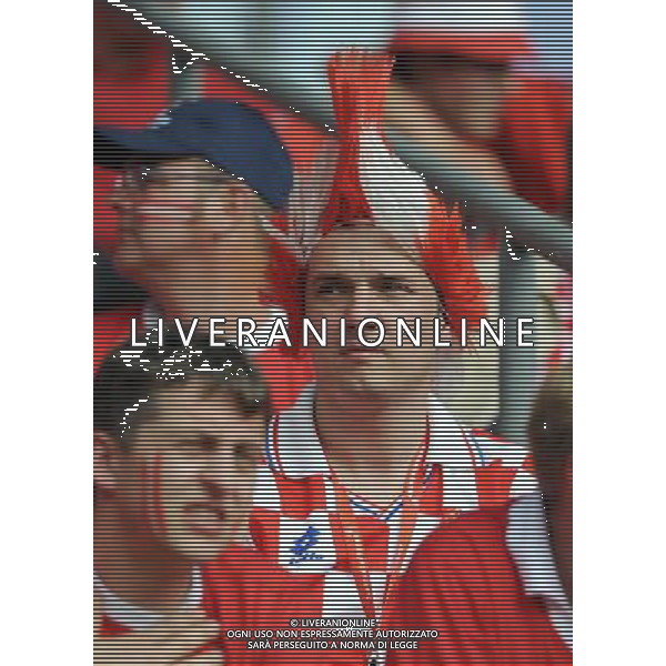 UEFA EURO 2008 Gruppo B M03 Vienna - 08.06.2008 Austria-Croazia Nella Foto:TIFOSI AUSTRIA /Ph.Vitez-Ag. Aldo Liverani