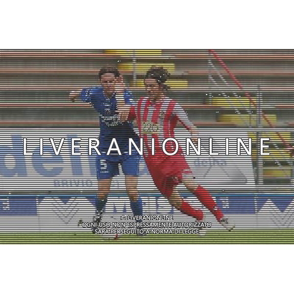 cremona 8/6/2008 ritorno finale Playoff per la promozione in serie B Cremonese-Cittadella nella foto ferrarese-cozza foto Paola Garbuio/Ag Aldo Liverani