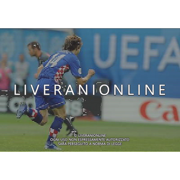 UEFA EURO 2008 Gruppo B M03 Vienna - 08.06.2008 Austria-Croazia Nella Foto:MODRIC LUKA ESULTA /Ph.Vitez-Ag. Aldo Liverani