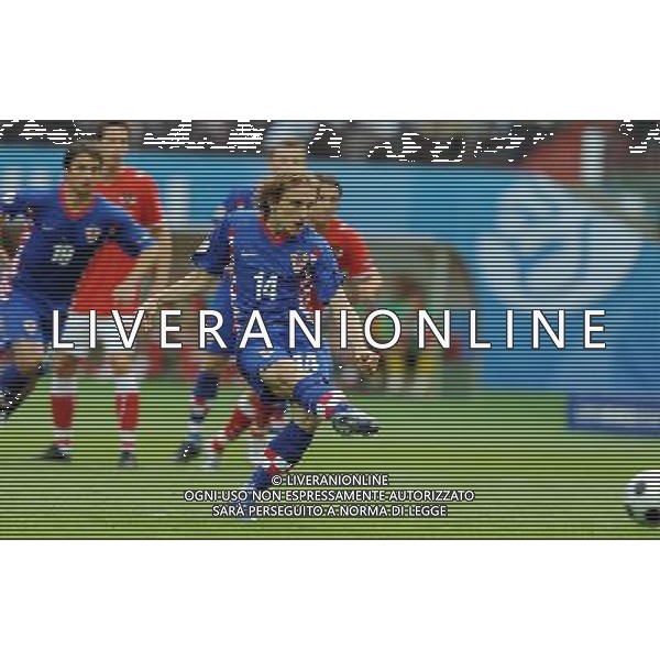 UEFA EURO 2008 Gruppo B M03 Vienna - 08.06.2008 Austria-Croazia Nella Foto:MODRIC LUKA GOL /Ph.Vitez-Ag. Aldo Liverani