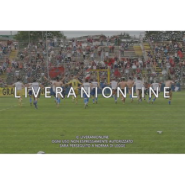 cremona 8/6/2008 ritorno finale Playoff per la promozione in serie B Cremonese-Cittadella nella foto esultanza dei calciatori dell\' albinoleffe foto Paola Garbuio/Ag Aldo Liverani