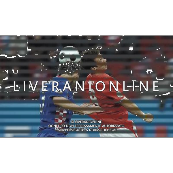 Austria-Croazia UEFA EUROPEI 2008 Gruppo B M03 Vienna - 08.06.2008 Nella Foto: LINZ-SIMUNIC Ph.Vitez/Ag. Aldo Liverani