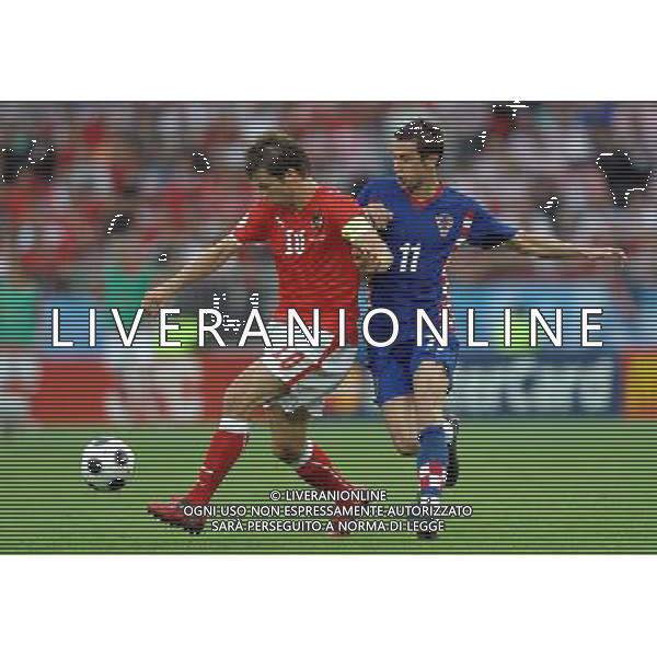 Austria-Croazia UEFA EUROPEI 2008 Gruppo B M03 Vienna - 08.06.2008 Nella Foto: IVANSCHITZ-SRNA Ph.Vitez/Ag. Aldo Liverani