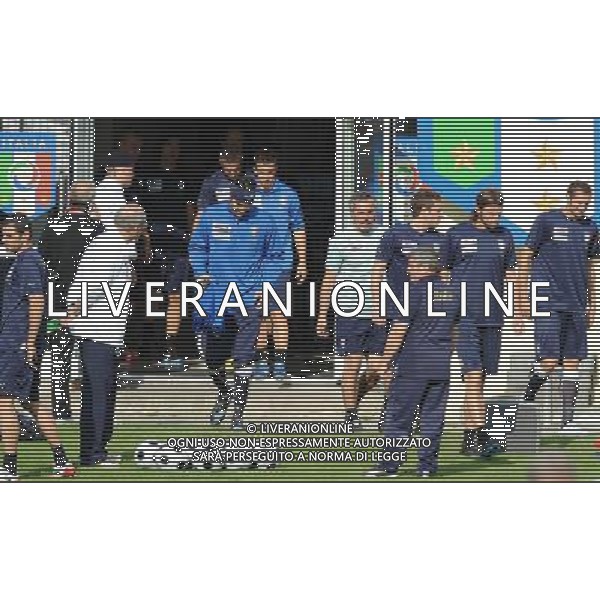 Allenamento Nazionale Italiana a Baden - 07.06.2008 Nella Foto: GIOCATORI ESCONO DAGLI SPOGLIATOI Ph.Vitez/Ag. Aldo Liverani