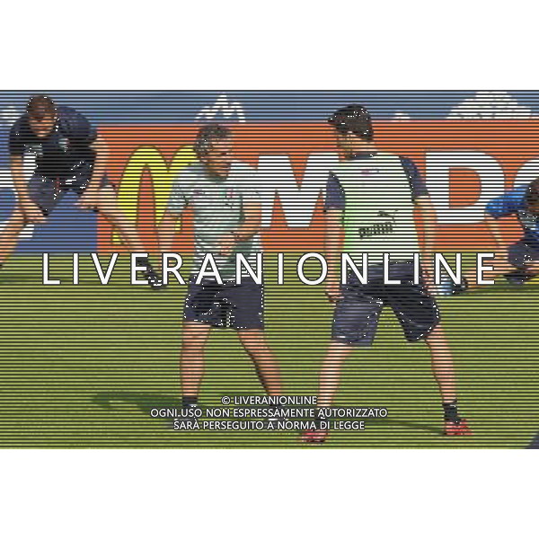 Allenamento Nazionale Italiana a Baden - 07.06.2008 Nella Foto: DONADONI ROBERTO INDICA I MOVIMENTI A PANUCCI CHRISTIAN Ph.Vitez/Ag. Aldo Liverani