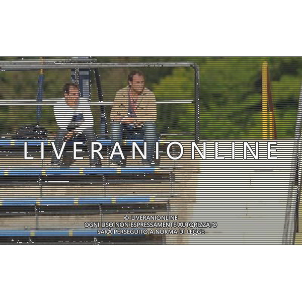 Allenamento Nazionale Italiana a Baden - 07.06.2008 Nella Foto: ZOLA GIANFRANCO E CASIRAGHI PIERLUIGI OSSERVANO L\'ALLENAMENTO Ph.Vitez/Ag. Aldo Liverani