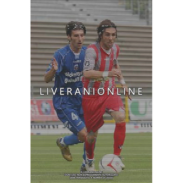 CREMONA 08/06/2008 SERIE C1 CREMONESE-CITTADELLA NELLA FOTO:FERRARESE E IORI FOTO PAOLA GARBUIO/AG.ALDO LIVERANI