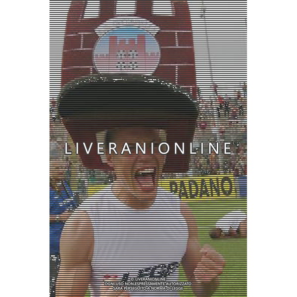 CREMONA 08/06/2008 SERIE C1 CREMONESE-CITTADELLA NELLA FOTO:MANUCCI FESTEGGIA A FINE PARTITA FOTO PAOLA GARBUIO/AG.ALDO LIVERANI