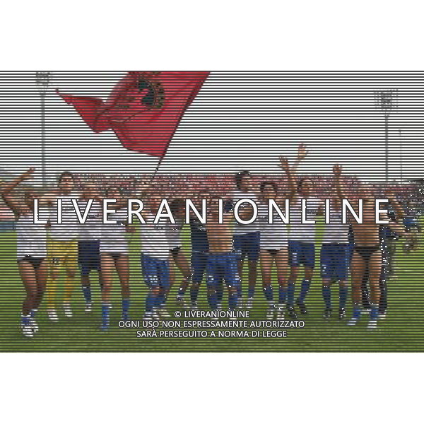 CREMONA 08/06/2008 SERIE C1 CREMONESE-CITTADELLA NELLA FOTO:FESTEGGIAMENTI FOTO PAOLA GARBUIO/AG.ALDO LIVERANI