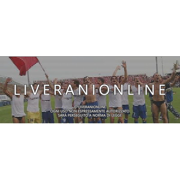 CREMONA 08/06/2008 SERIE C1 CREMONESE-CITTADELLA NELLA FOTO:FESTEGGIAMENTI FOTO PAOLA GARBUIO/AG.ALDO LIVERANI