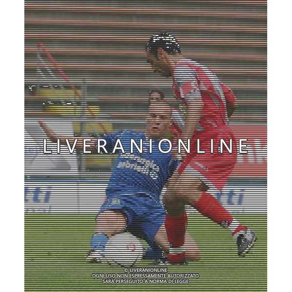 CREMONA 08/06/2008 SERIE C1 CREMONESE-CITTADELLA NELLA FOTO:MANUCCI ANDREA E COLUCCI FOTO PAOLA GARBUIO/AG.ALDO LIVERANI