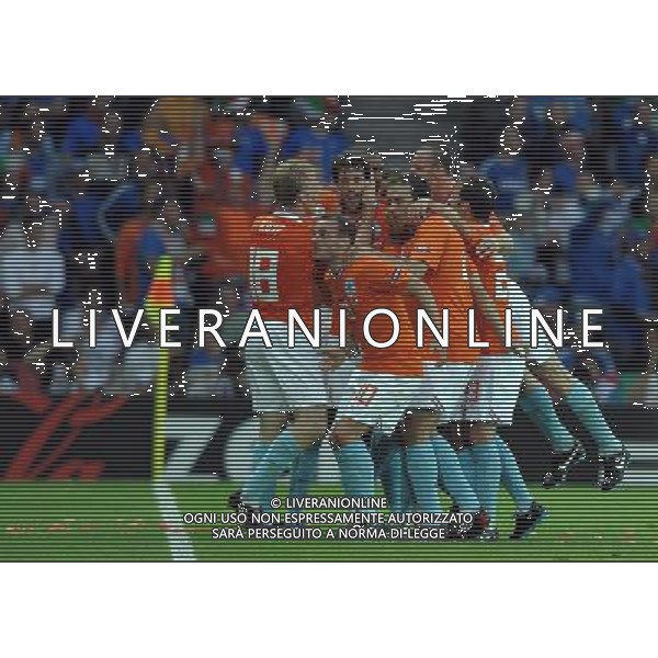 UEFA EURO 2008 Gruppo C M06 Berna - 09.06.2008 Olanda-Italia Nella Foto:VAN NISTELROOY ESULTA /Ph.Vitez-Ag. Aldo Liverani