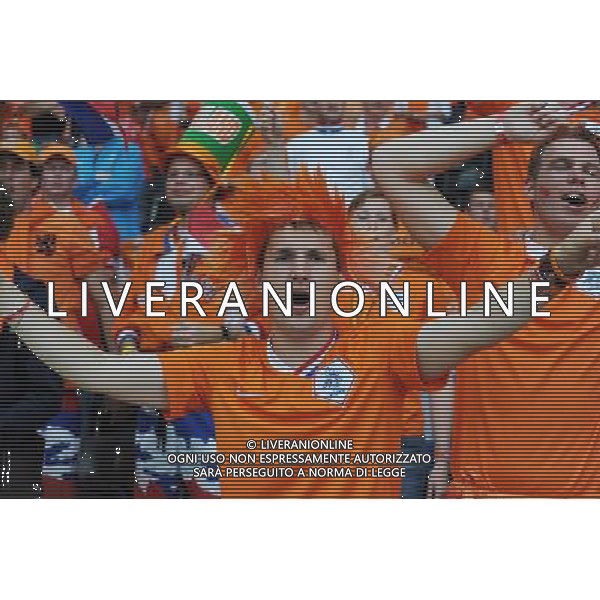 UEFA EURO 2008 Gruppo C M06 Berna - 09.06.2008 Olanda-Italia Nella Foto:TIFOSI OLANDA /Ph.Vitez-Ag. Aldo Liverani