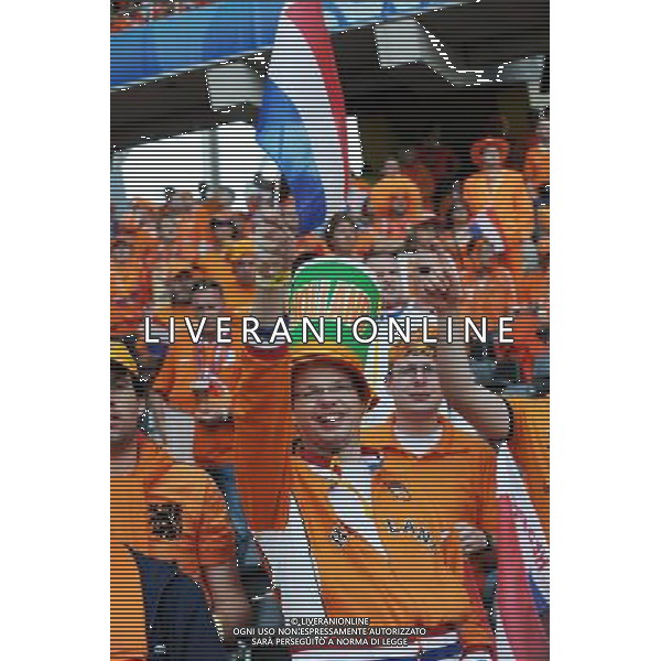 UEFA EURO 2008 Gruppo C M06 Berna - 09.06.2008 Olanda-Italia Nella Foto:TIFOSI OLANDA /Ph.Vitez-Ag. Aldo Liverani