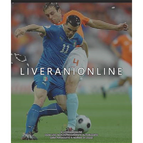 UEFA EURO 2008 Gruppo C M06 Berna - 09.06.2008 Olanda-Italia Nella Foto:DI NATALE /Ph.Vitez-Ag. Aldo Liverani