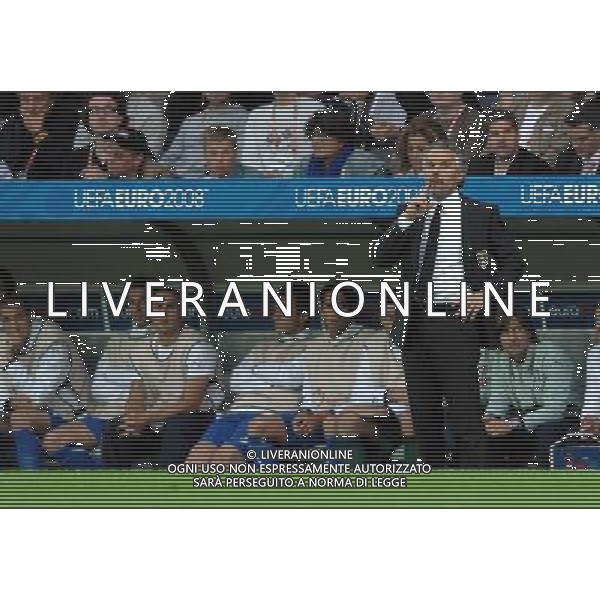 UEFA EURO 2008 Gruppo C M06 Berna - 09.06.2008 Olanda-Italia Nella Foto:DONADONI /Ph.Vitez-Ag. Aldo Liverani